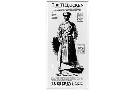 tielocken burberry|The Trench Coat: Before, During, and After the Trenches .